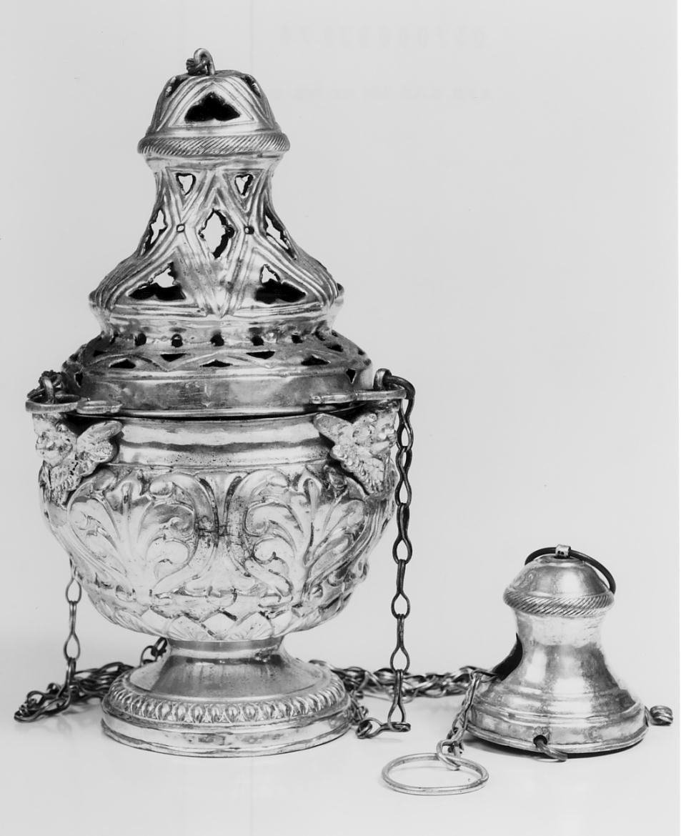 turibolo, opera isolata - manifattura lombarda (prima metà sec. XIX)