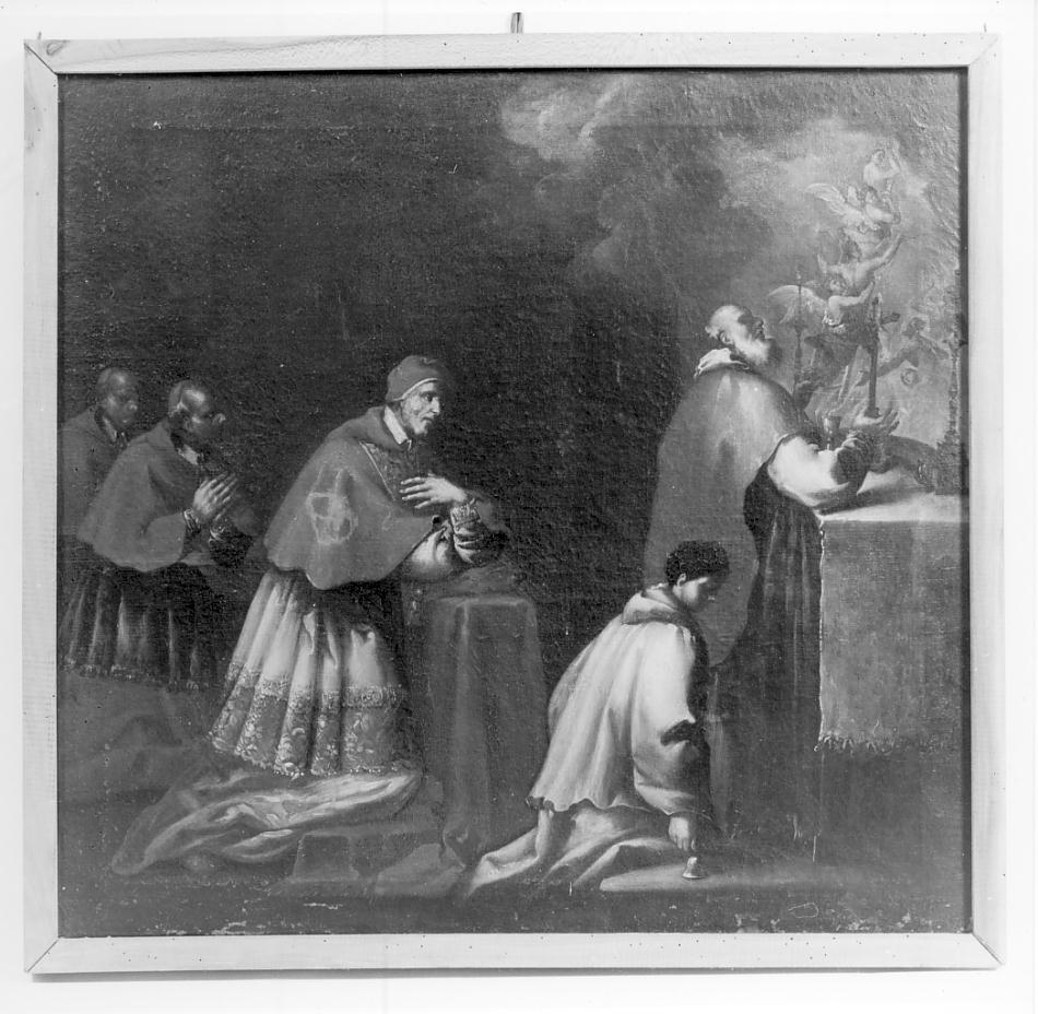 San Carlo Borromeo (dipinto, opera isolata) - ambito lombardo (sec. XVIII)