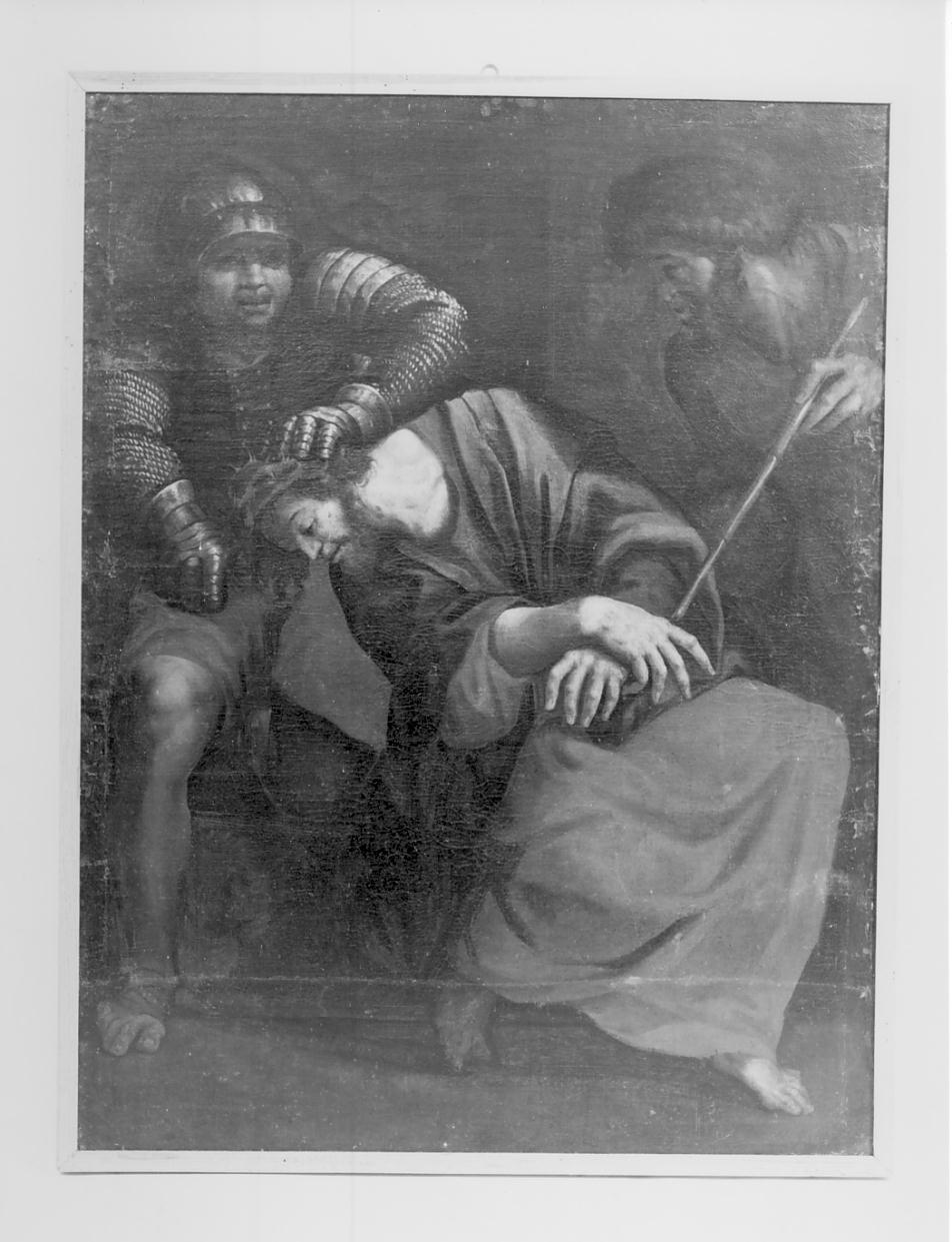 Cristo coronato di spine (dipinto, opera isolata) - ambito lombardo (sec. XVIII)