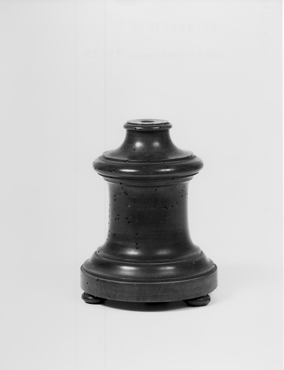 base di croce processionale, opera isolata - manifattura lombarda (seconda metà sec. XIX)