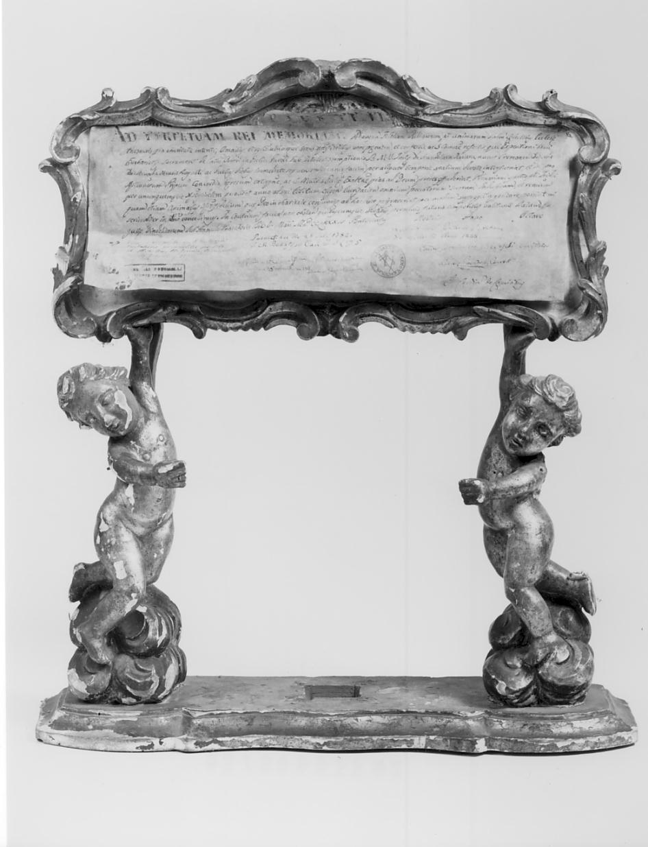 cornice, opera isolata - manifattura lombarda (seconda metà sec. XIX)