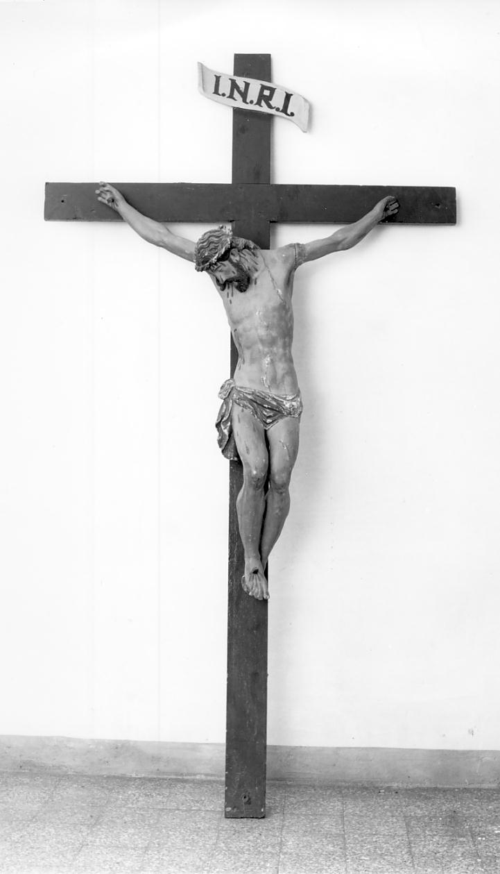 crocifisso, opera isolata - manifattura lombarda (fine/inizio secc. XIX/ XX)