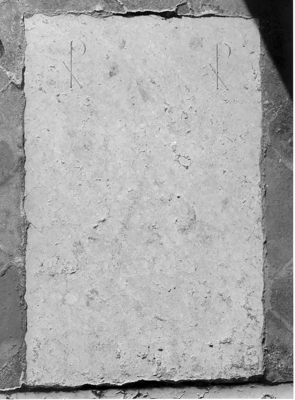 lapide, opera isolata - ambito mantovano (metà sec. XVIII)