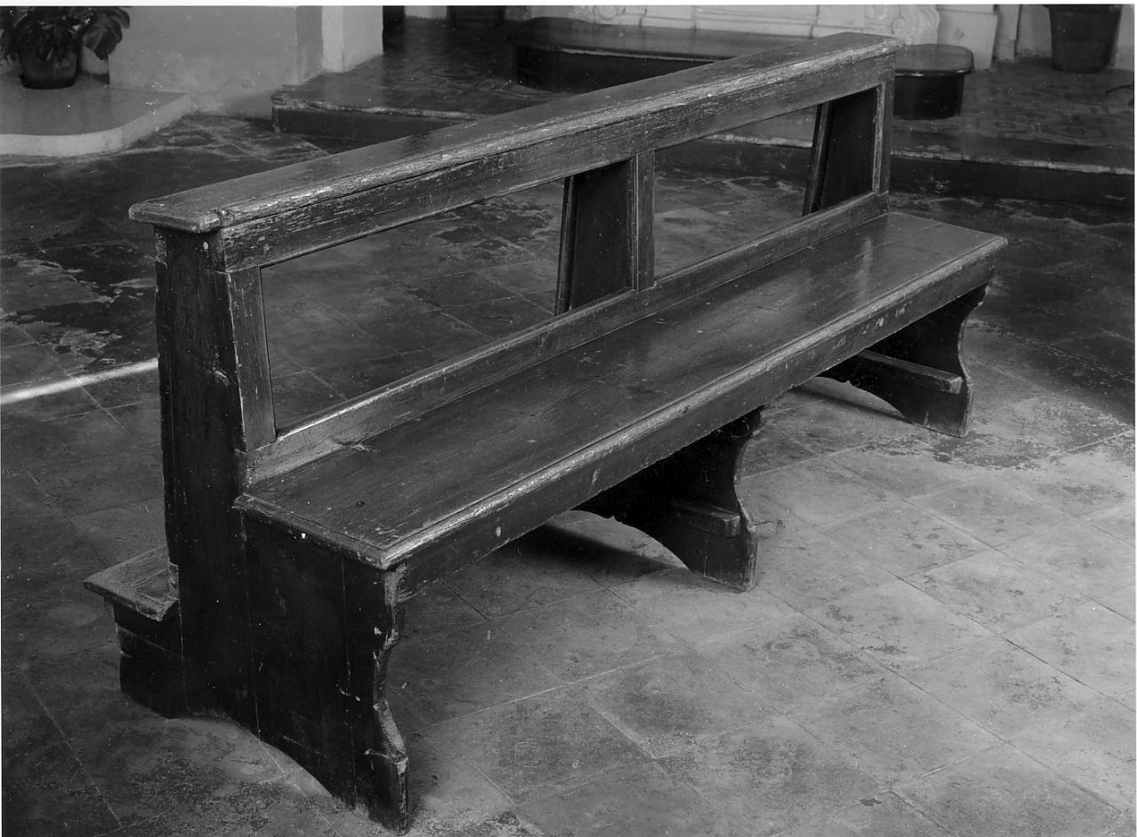 banco da chiesa, serie - ambito mantovano (fine/inizio secc. XIX/ XX)