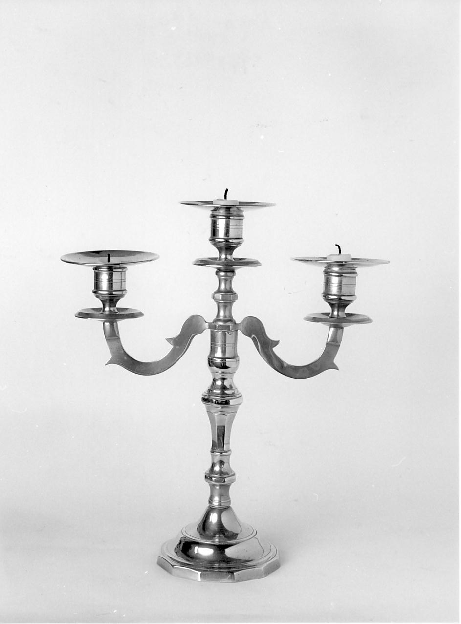candelabro, serie - ambito mantovano (metà sec. XX)