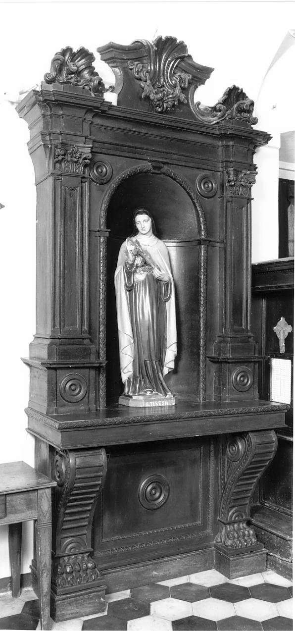 altare - a edicola, opera isolata - produzione bresciana (secondo quarto sec. XX)