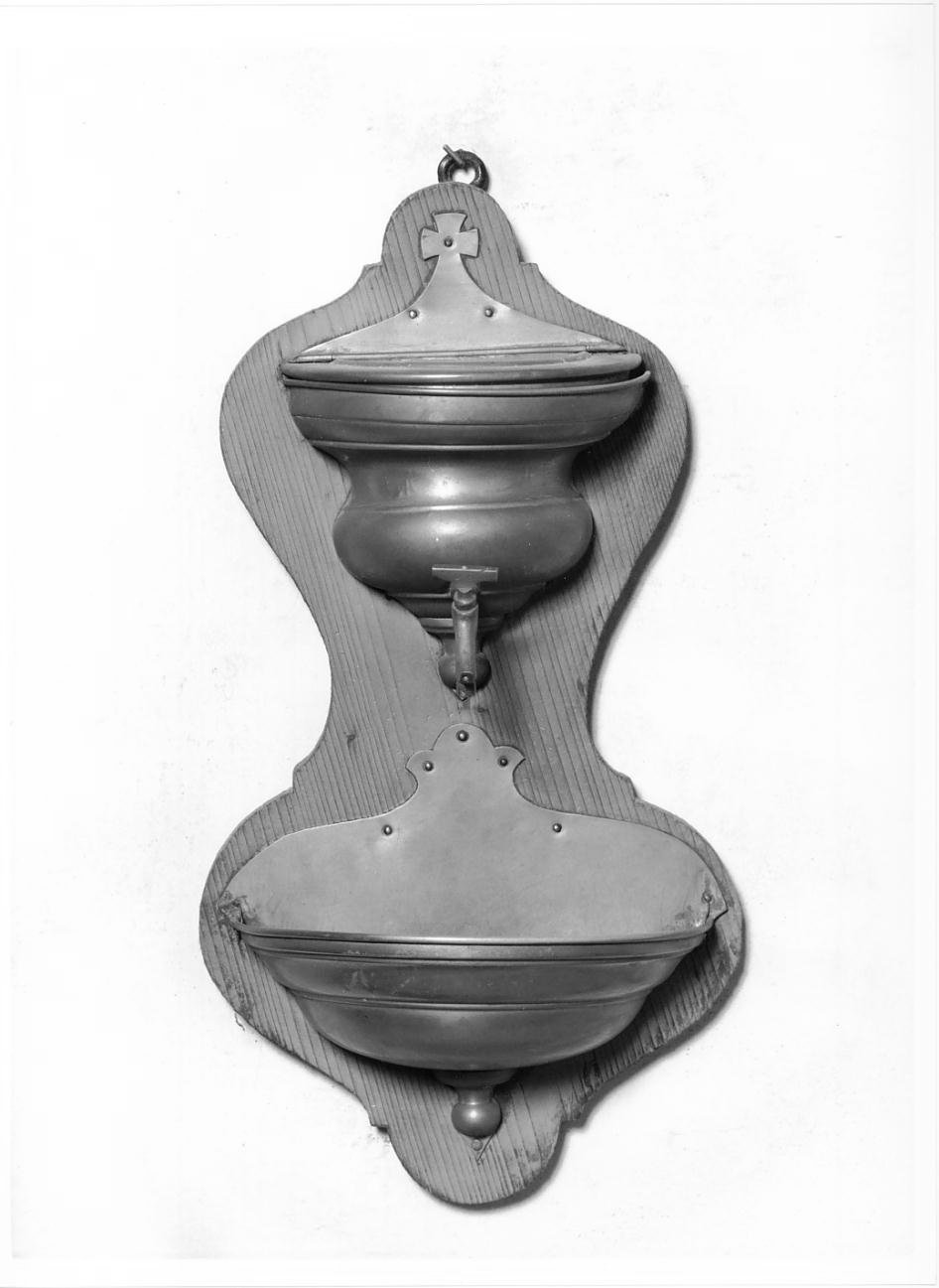 lavabo da sacrestia, opera isolata - produzione bresciana (prima metà sec. XX)