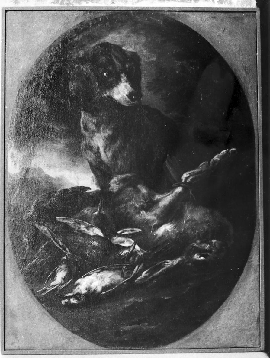 natura morta/ paesaggio con animali (dipinto, ciclo) di Crivelli Giovanni detto Crivellino (prima metà sec. XVIII)