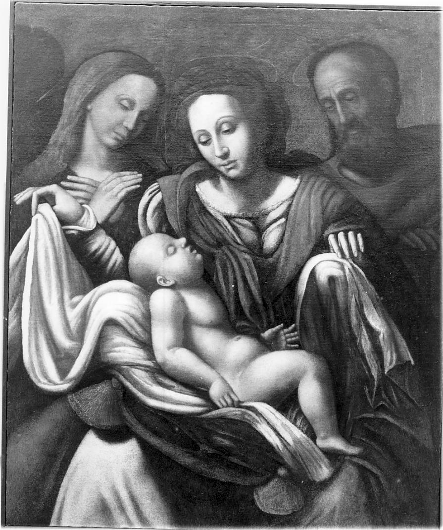 Madonna con Bambino e Santi (dipinto, opera isolata) - ambito emiliano (seconda metà sec. XVI)