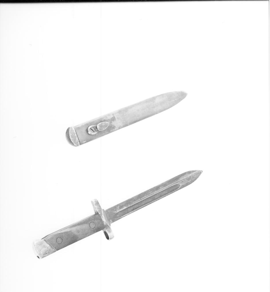 baionetta, opera isolata - produzione bresciana (secondo quarto sec. XX)