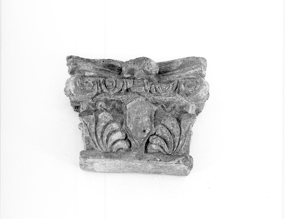 motivi decorativi (capitello, opera isolata) - bottega cremonese (sec. XV)