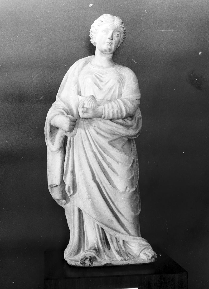 giustizia (statua, elemento d'insieme) - ambito lombardo (prima metà sec. XVI)