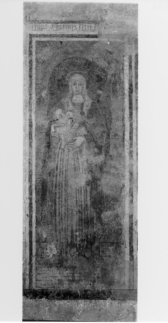 Madonna del Latte (dipinto, opera isolata) - ambito cremonese (fine sec. XV)