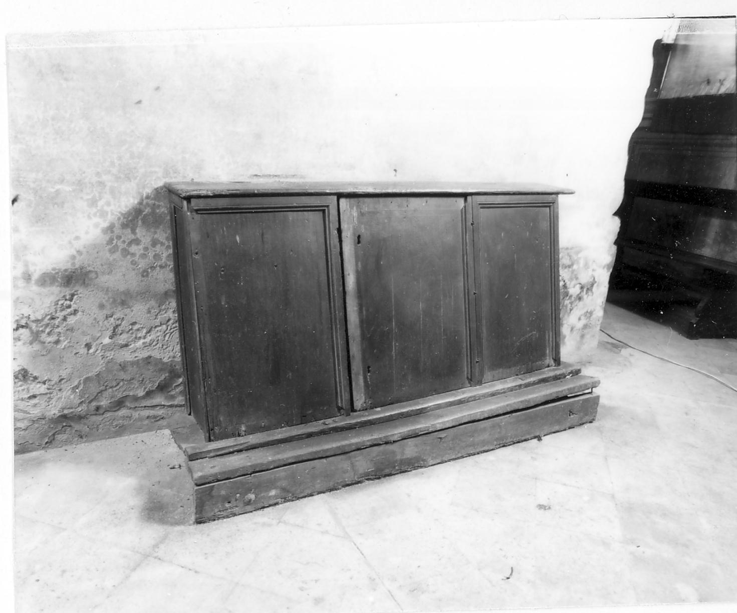 inginocchiatoio, opera isolata - manifattura lombarda (sec. XIX)