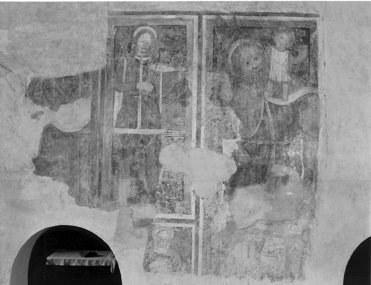 Santi (ex voto, opera isolata) - ambito cremonese (fine sec. XV)