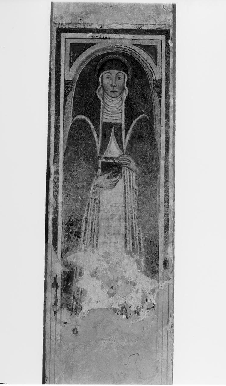 Santa (ex voto, opera isolata) - ambito cremonese (fine sec. XV)