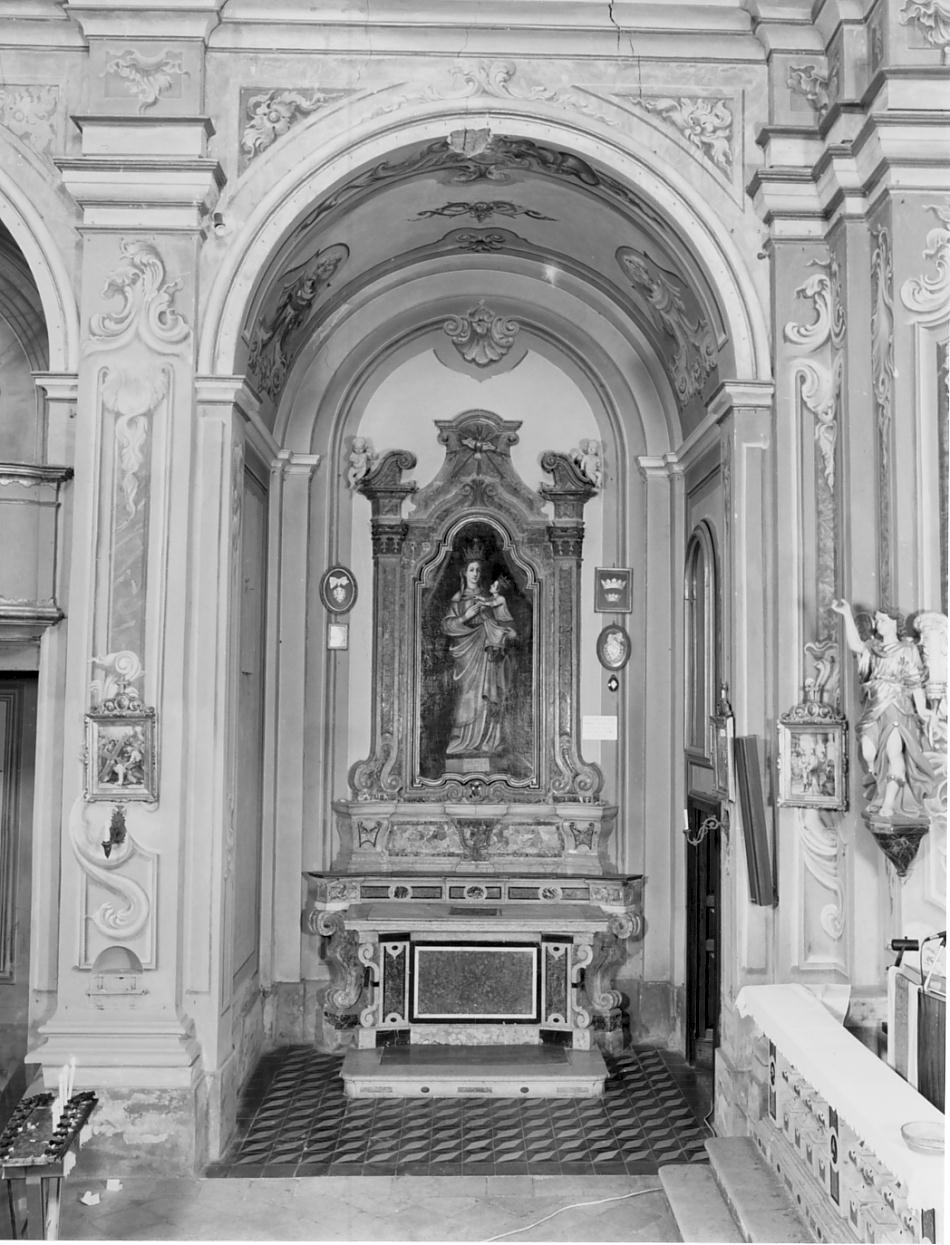 altare - a edicola, opera isolata - manifattura lombarda (prima metà sec. XVIII)