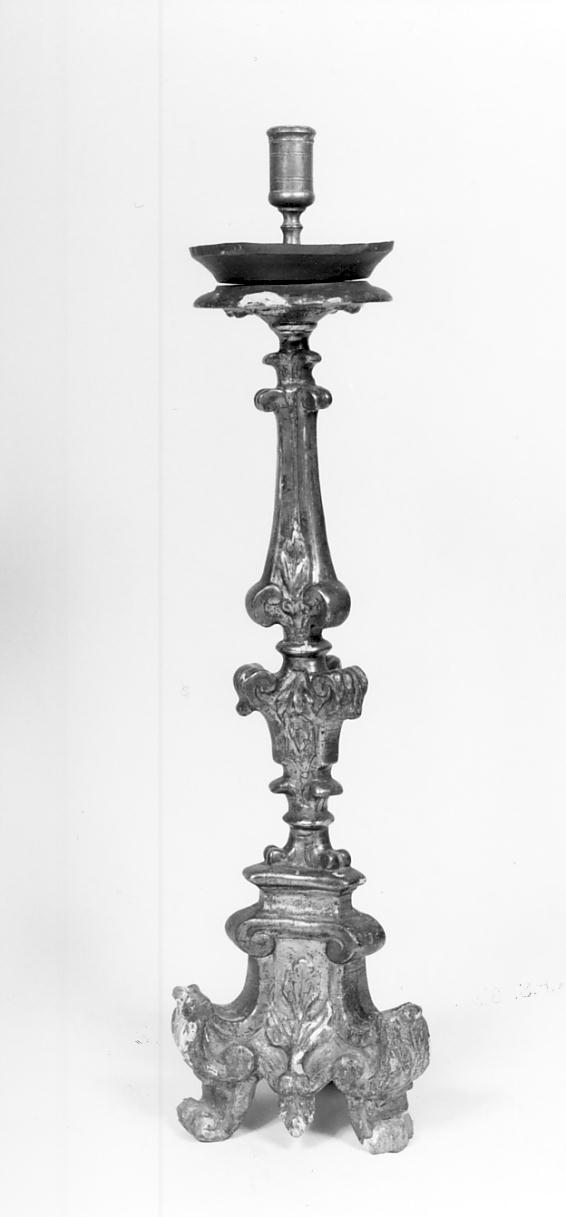 candelabro, serie - manifattura lombarda (seconda metà sec. XVIII)