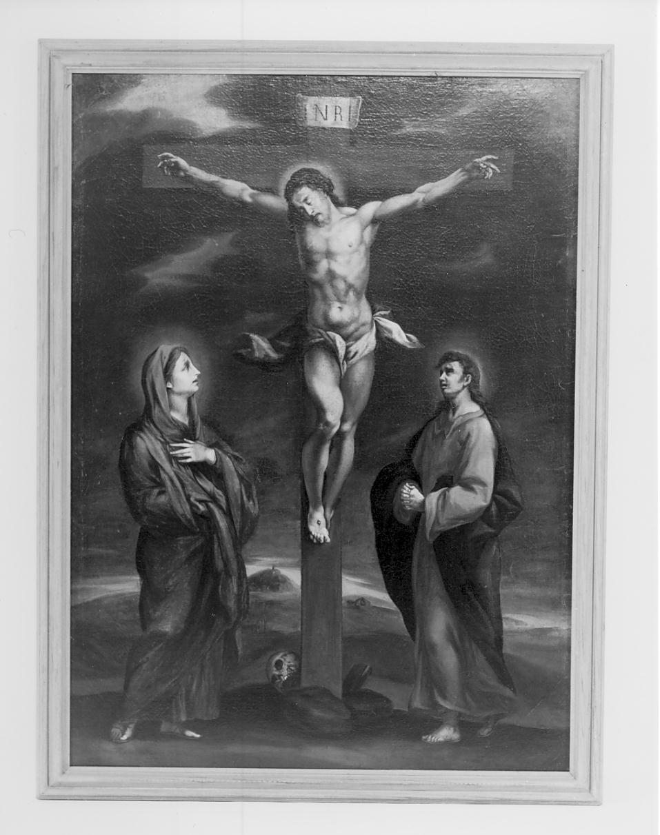 crocifissione (dipinto, opera isolata) - ambito cremonese (sec. XVII)