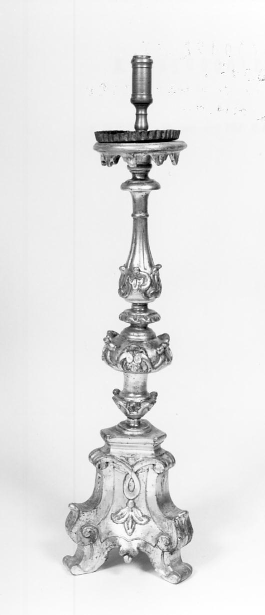 candelabro, serie - manifattura lombarda (sec. XVIII)