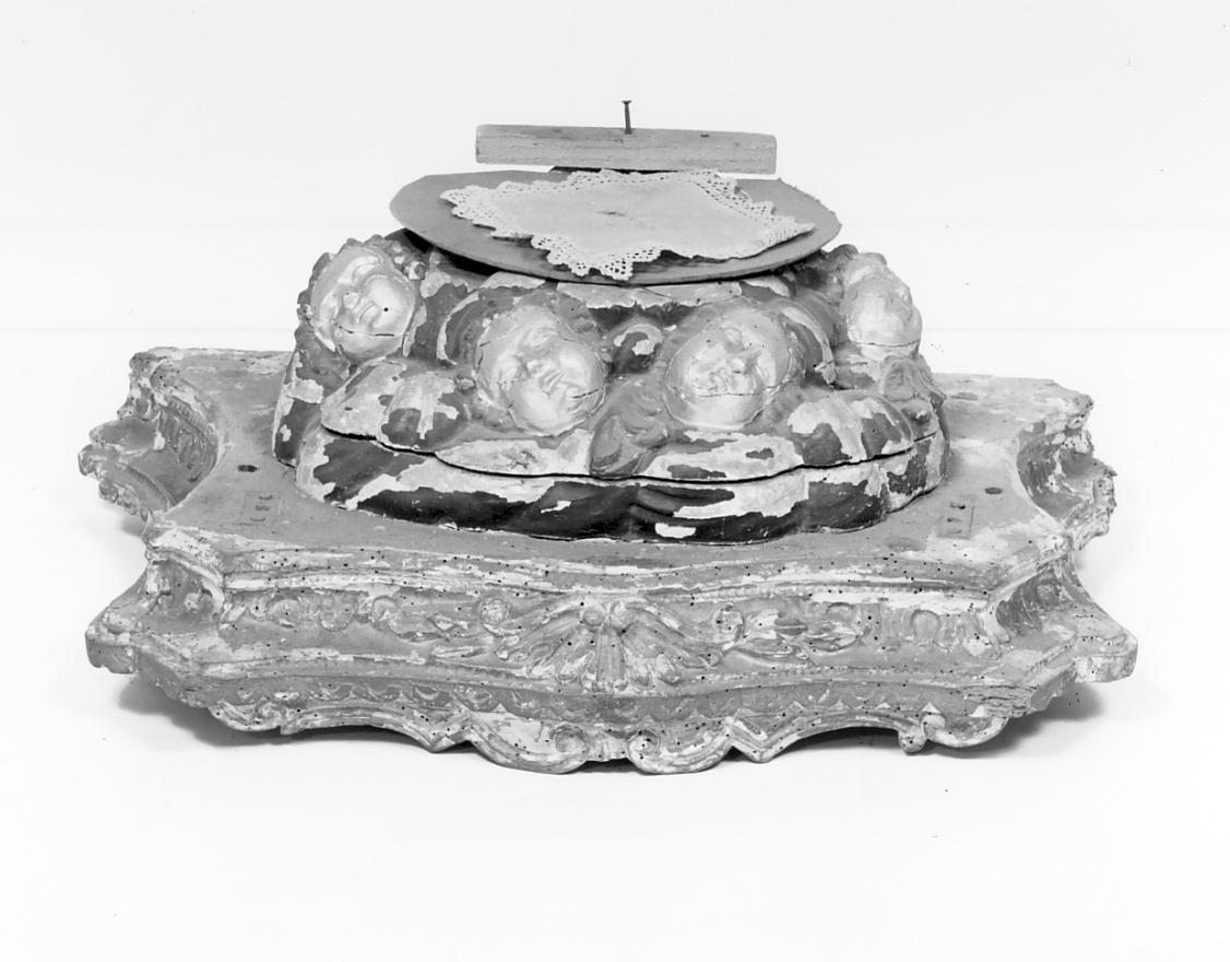 piedistallo di statua, opera isolata - manifattura lombarda (sec. XIX)