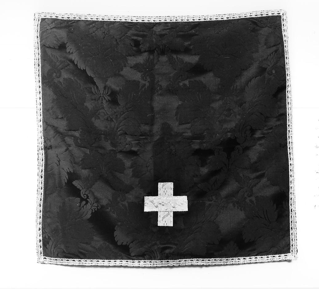 velo di calice, opera isolata - manifattura lombarda (fine/inizio secc. XIX/ XX)