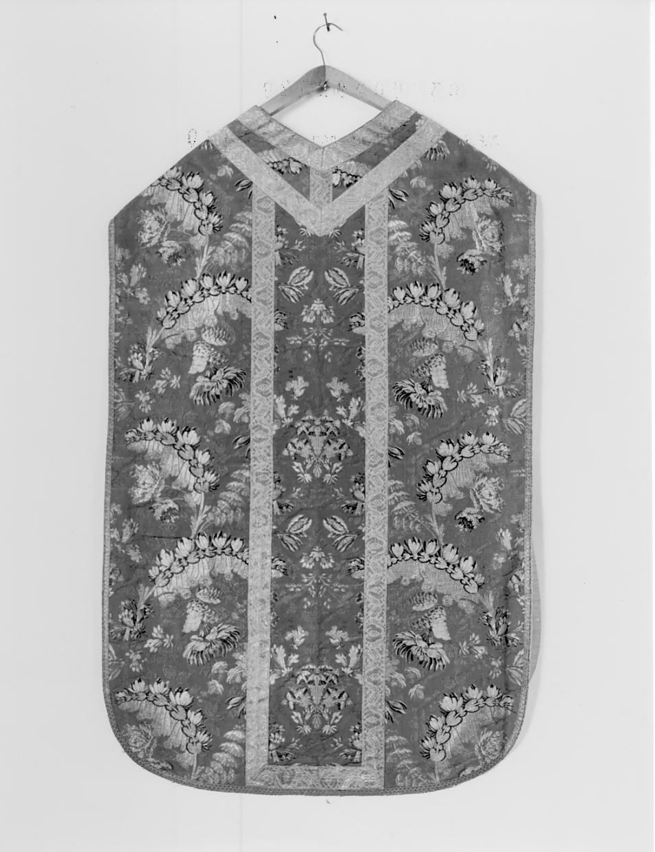 paramento liturgico, insieme - manifattura lombarda (seconda metà sec. XVIII)