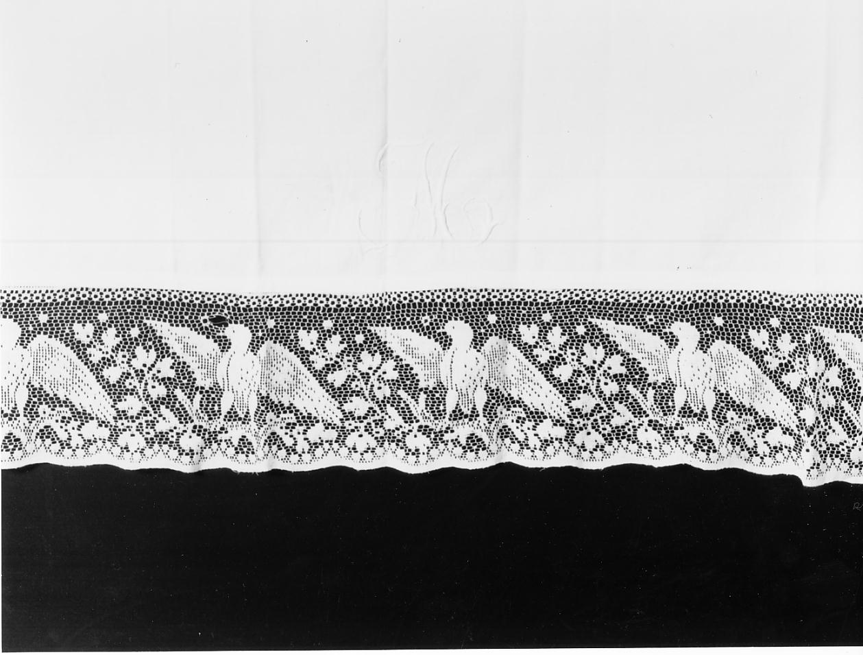 motivi decorativi (tovaglia d'altare, opera isolata) - manifattura cremonese (inizio sec. XX)