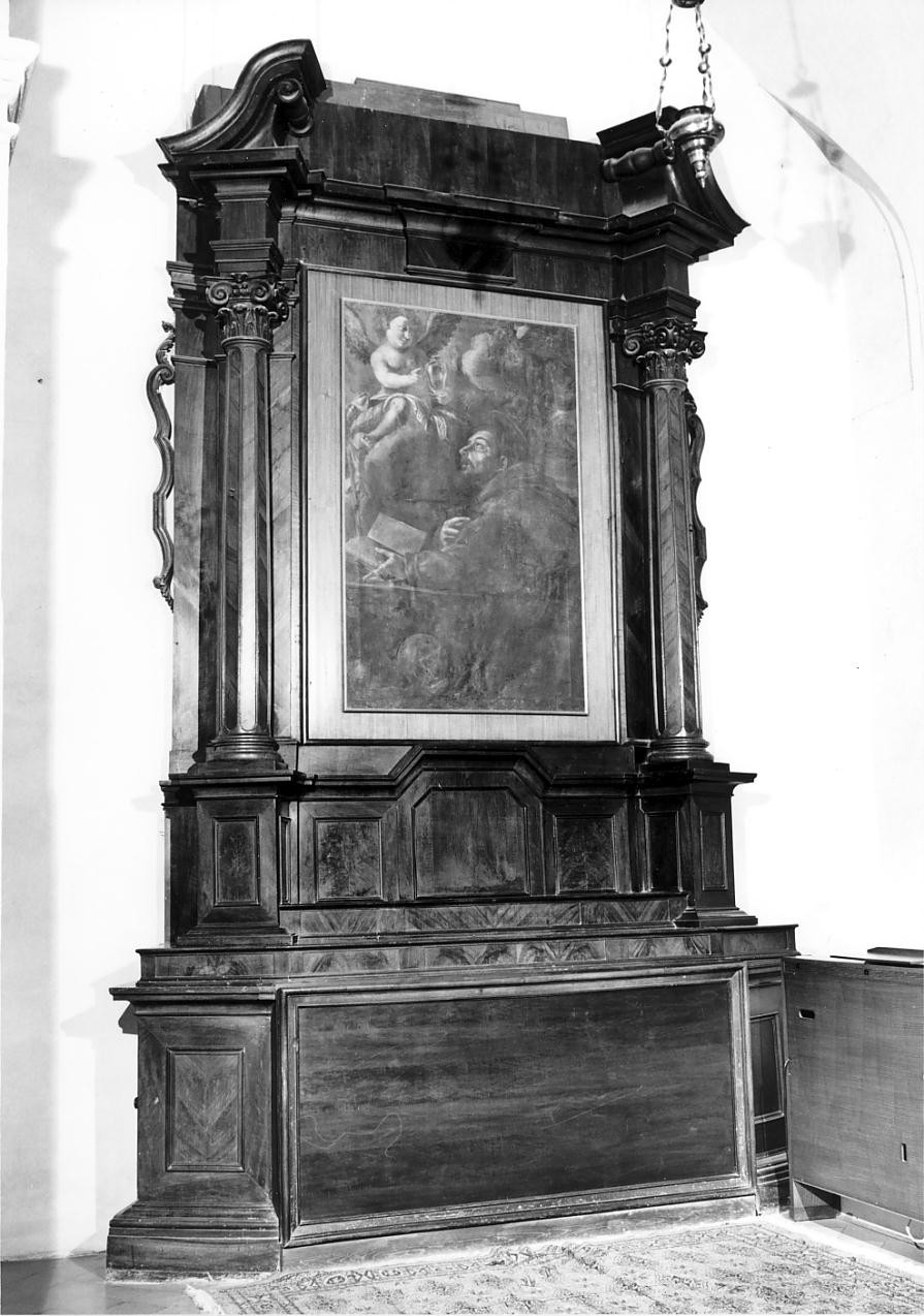 altare - a edicola, opera isolata - ambito mantovano (seconda metà sec. XIX)