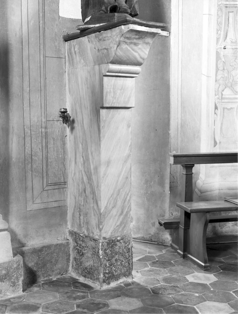 mensola, serie - manifattura cremonese (sec. XIX)