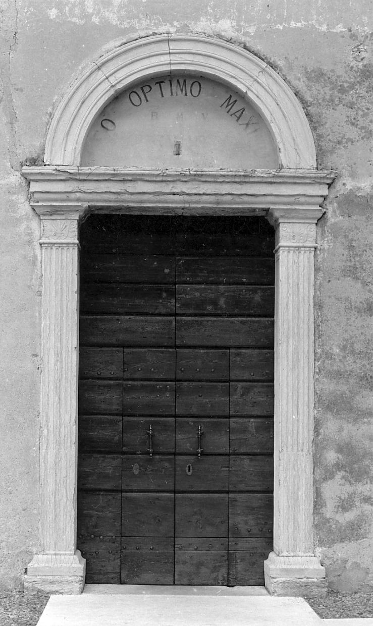 portale, opera isolata - ambito bresciano (prima metà sec. XVIII)