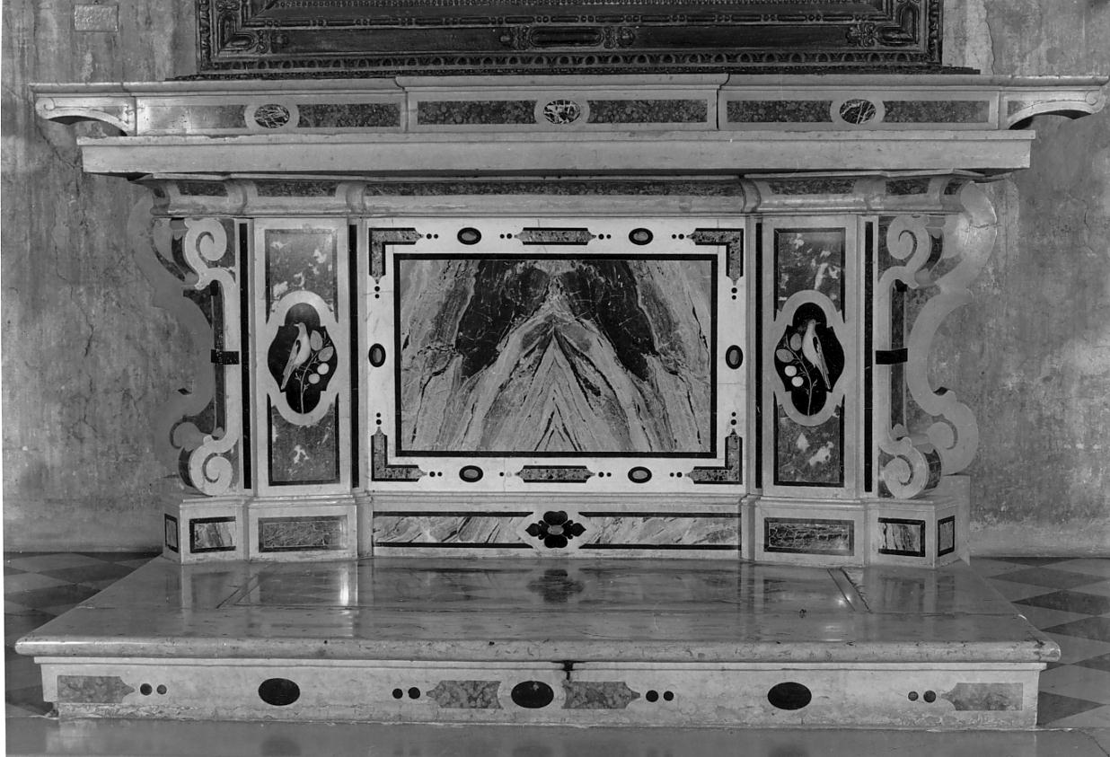 gradino d'altare, elemento d'insieme - ambito veronese (sec. XVIII)