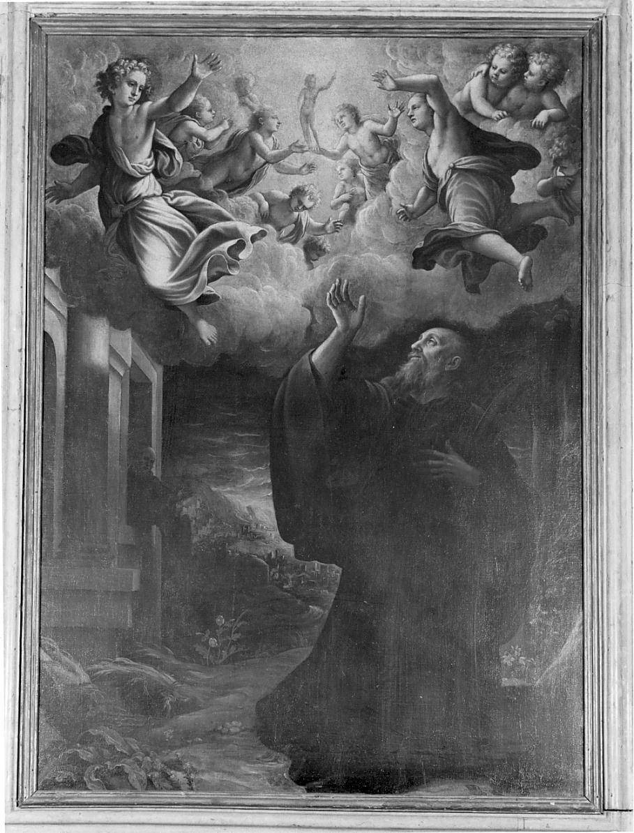 cornice, elemento d'insieme - ambito bresciano (prima metà sec. XVII)