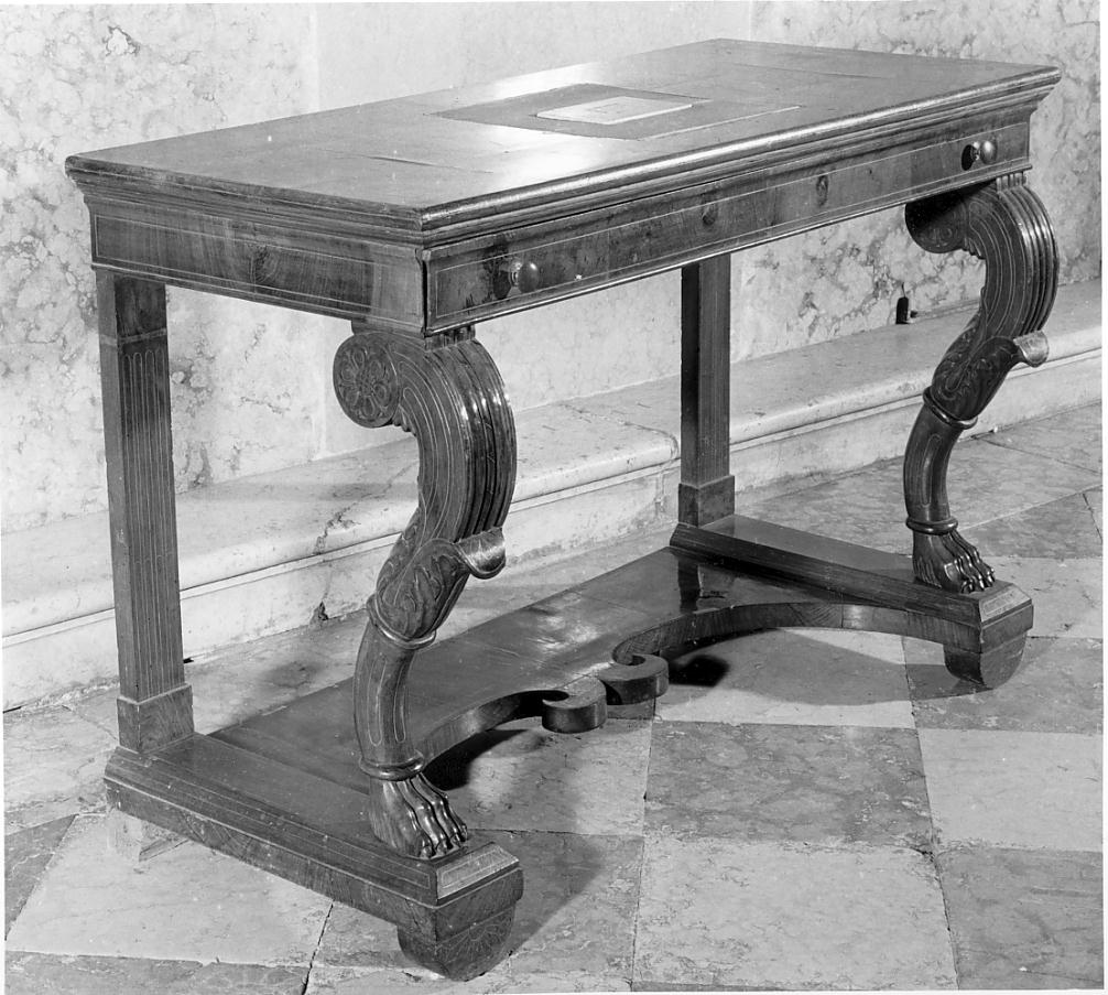console, opera isolata - ambito bresciano (fine sec. XVIII)