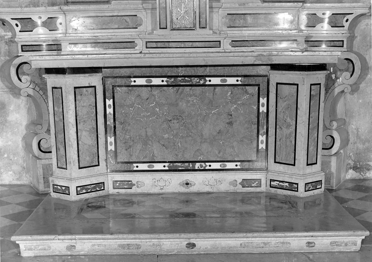 gradino, elemento d'insieme - ambito veronese (sec. XVIII)