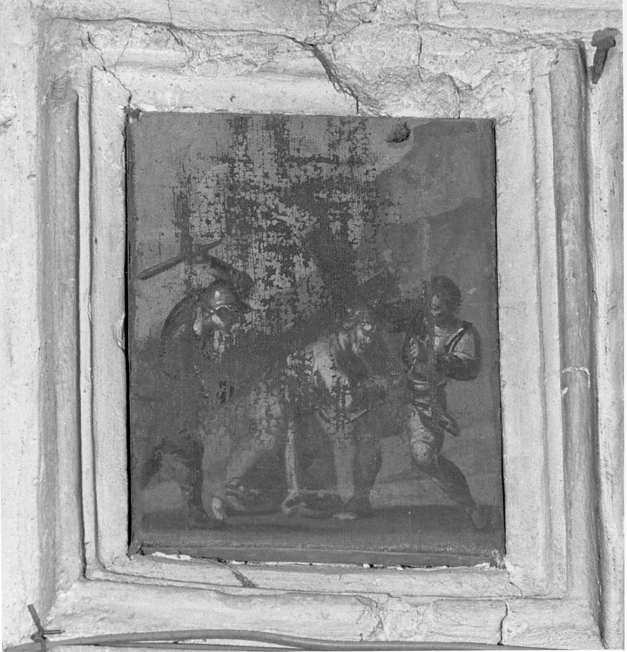 Salita di Cristo al monte Calvario (dipinto, ciclo) - ambito bresciano (inizio sec. XVIII)