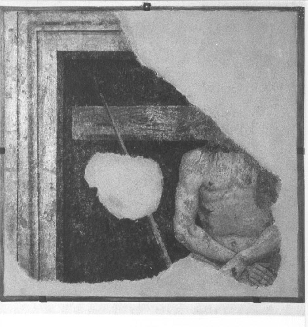 Cristo deposto dalla croce (dipinto, frammento) - ambito mantovano (primo quarto sec. XVI)