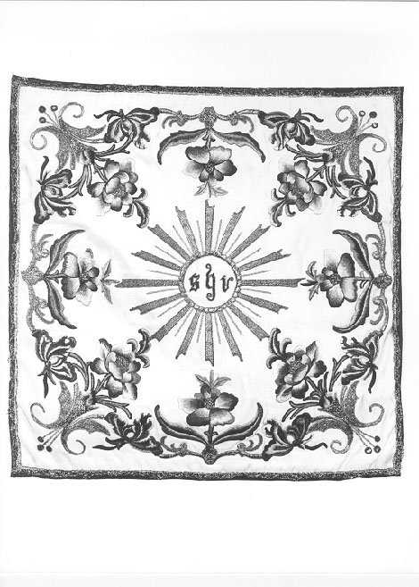 velo di calice, opera isolata - manifattura mantovana (prima metà sec. XX)