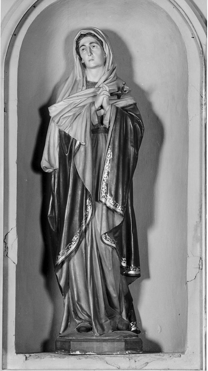 Madonna Addolorata (statua, opera isolata) di Righetti Emilio (bottega) (prima metà sec. XX)