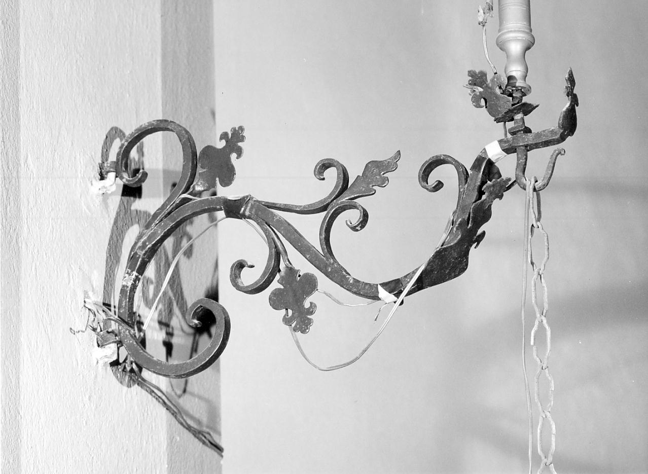 candeliere da parete, serie - ambito cremonese (sec. XIX)