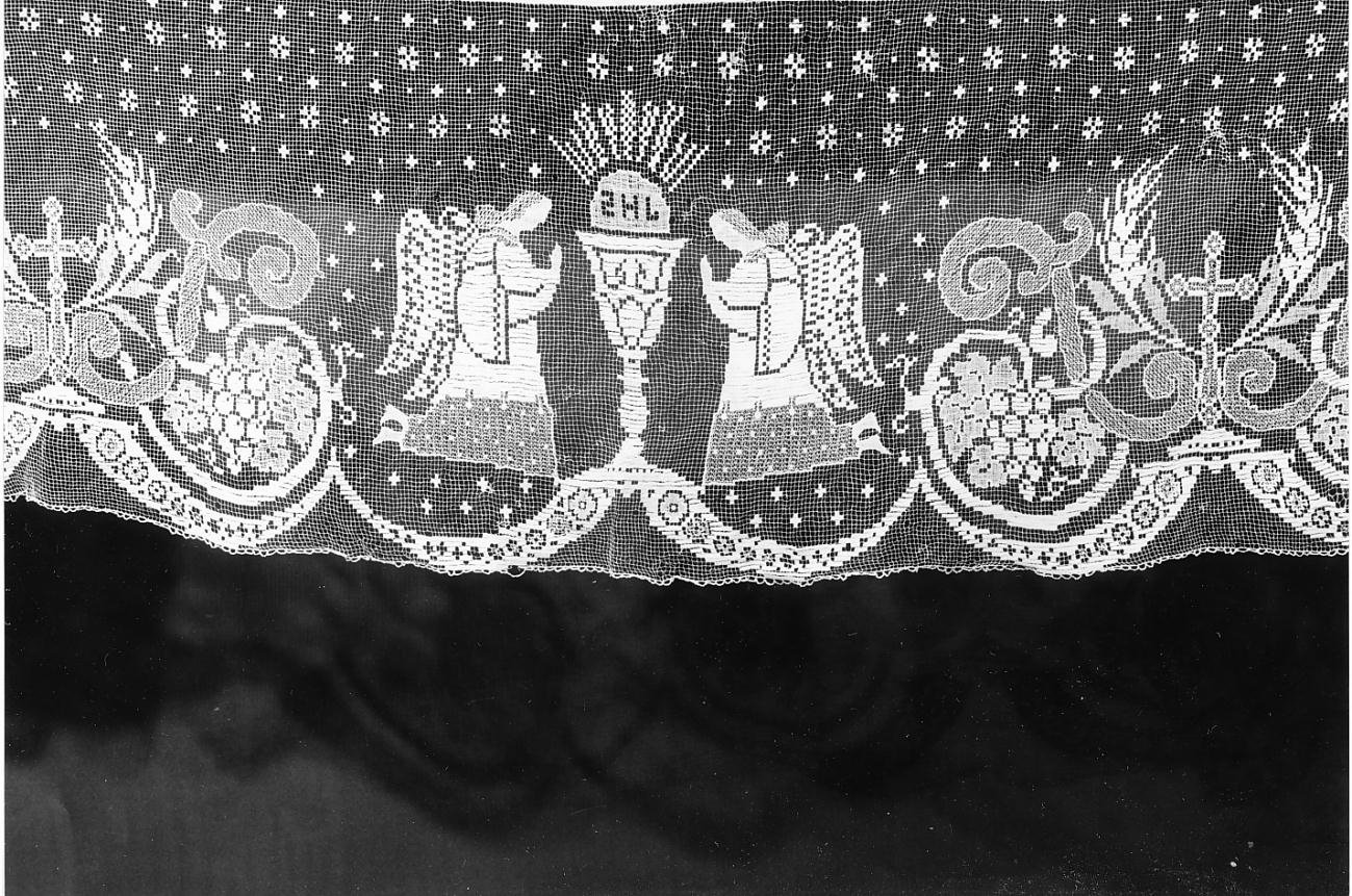 tovaglia d'altare, opera isolata - manifattura bresciana (secondo quarto, secondo quarto sec. XX, sec. XX)