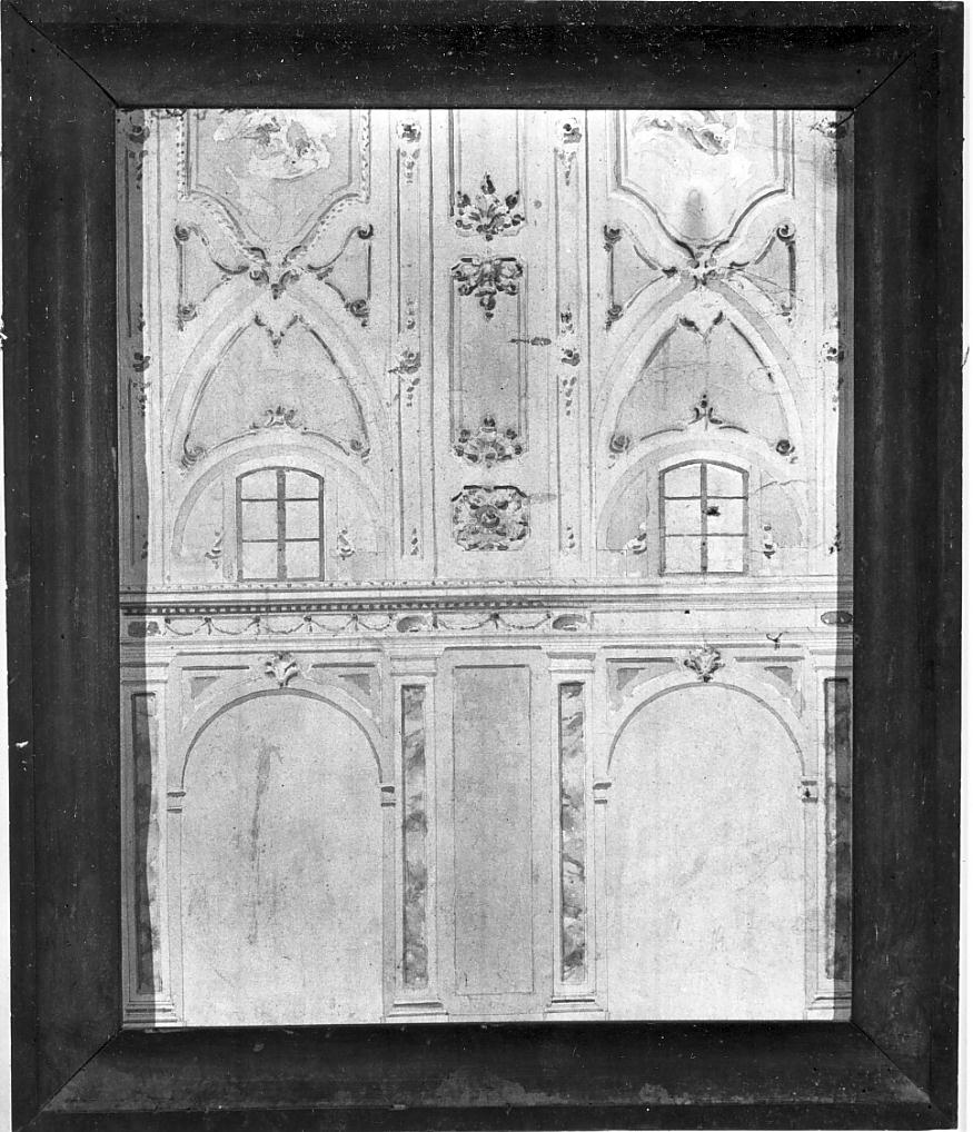 progetto di decorazione (disegno, opera isolata) di Bocchi Masolino (prima metà sec. XIX)