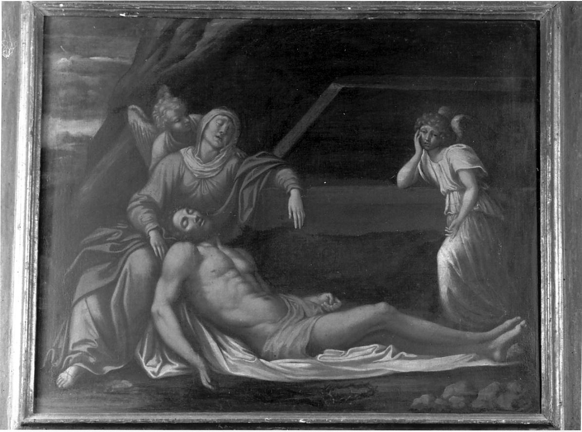 compianto sul Cristo morto (dipinto, opera isolata) - bottega bolognese (prima metà sec. XVII)
