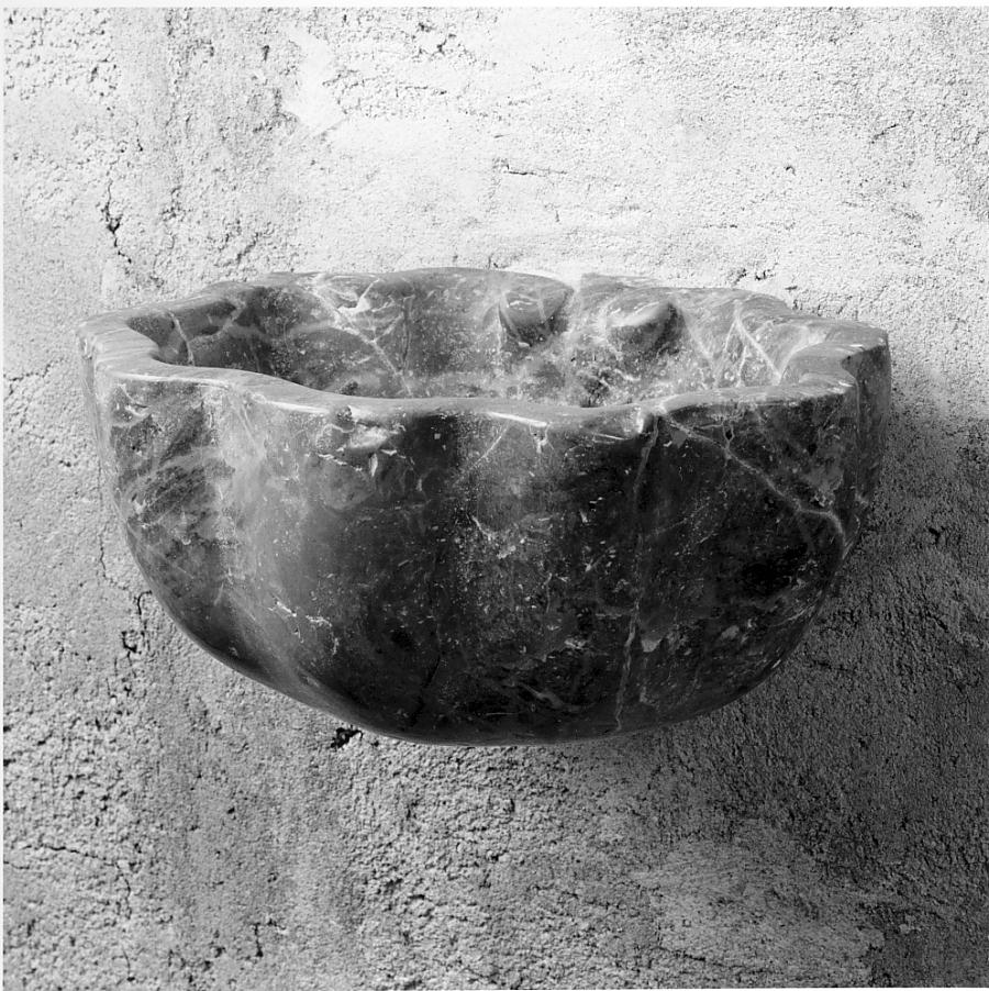 acquasantiera da parete, serie - bottega cremonese (sec. XVIII)