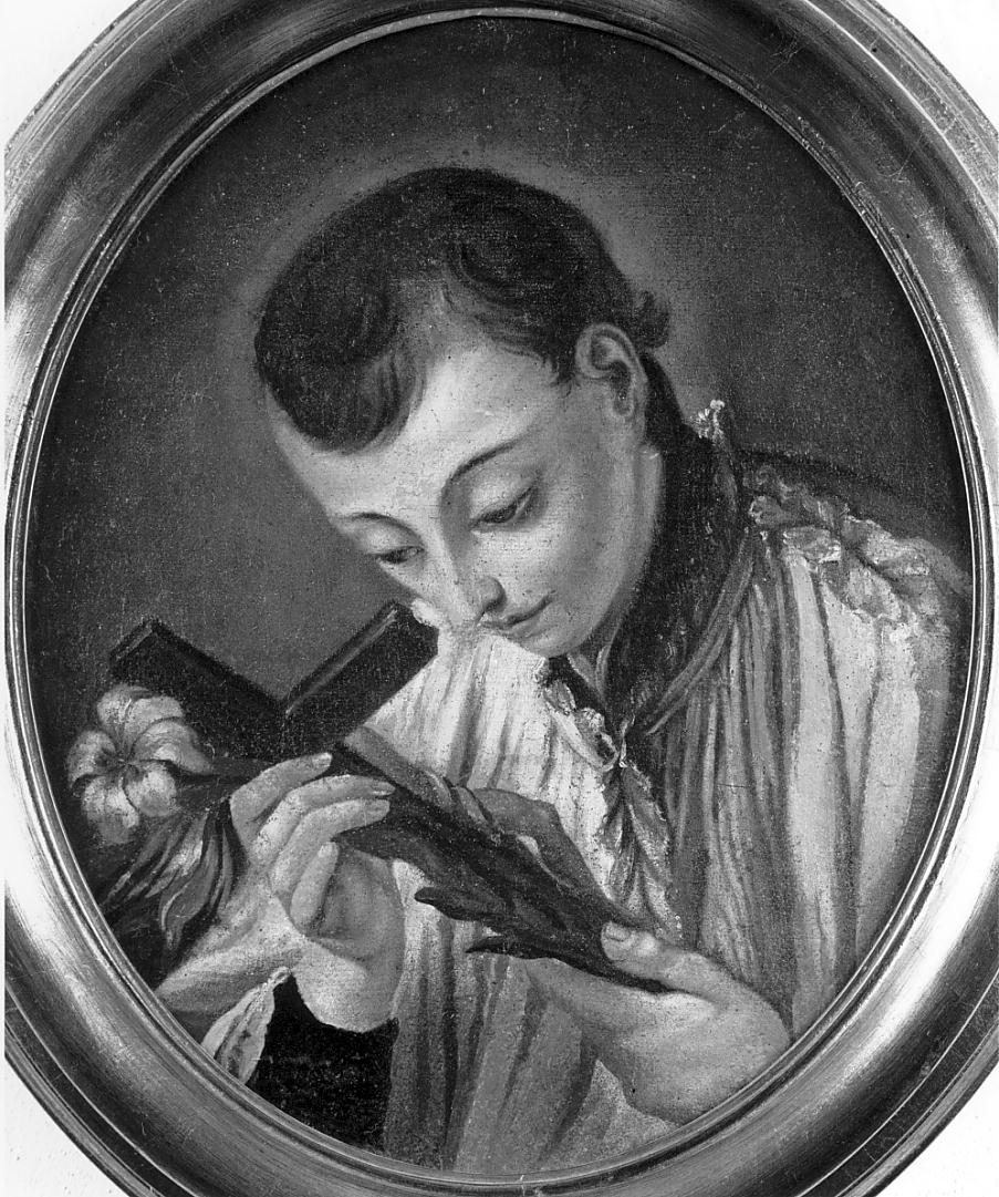San Luigi Gonzaga (dipinto, elemento d'insieme) - ambito lombardo (seconda metà sec. XVIII)