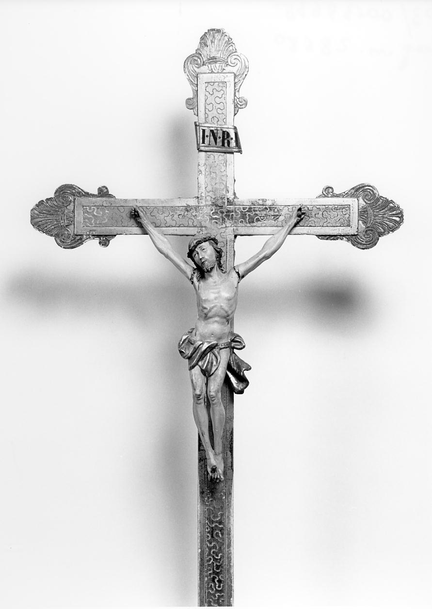 croce, opera isolata - bottega cremonese (fine/inizio secc. XVIII/ XIX)