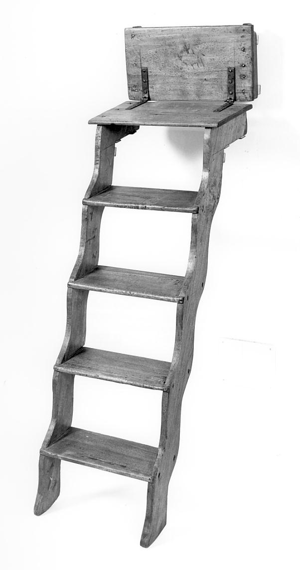 scaletta, opera isolata - bottega cremonese (sec. XIX)