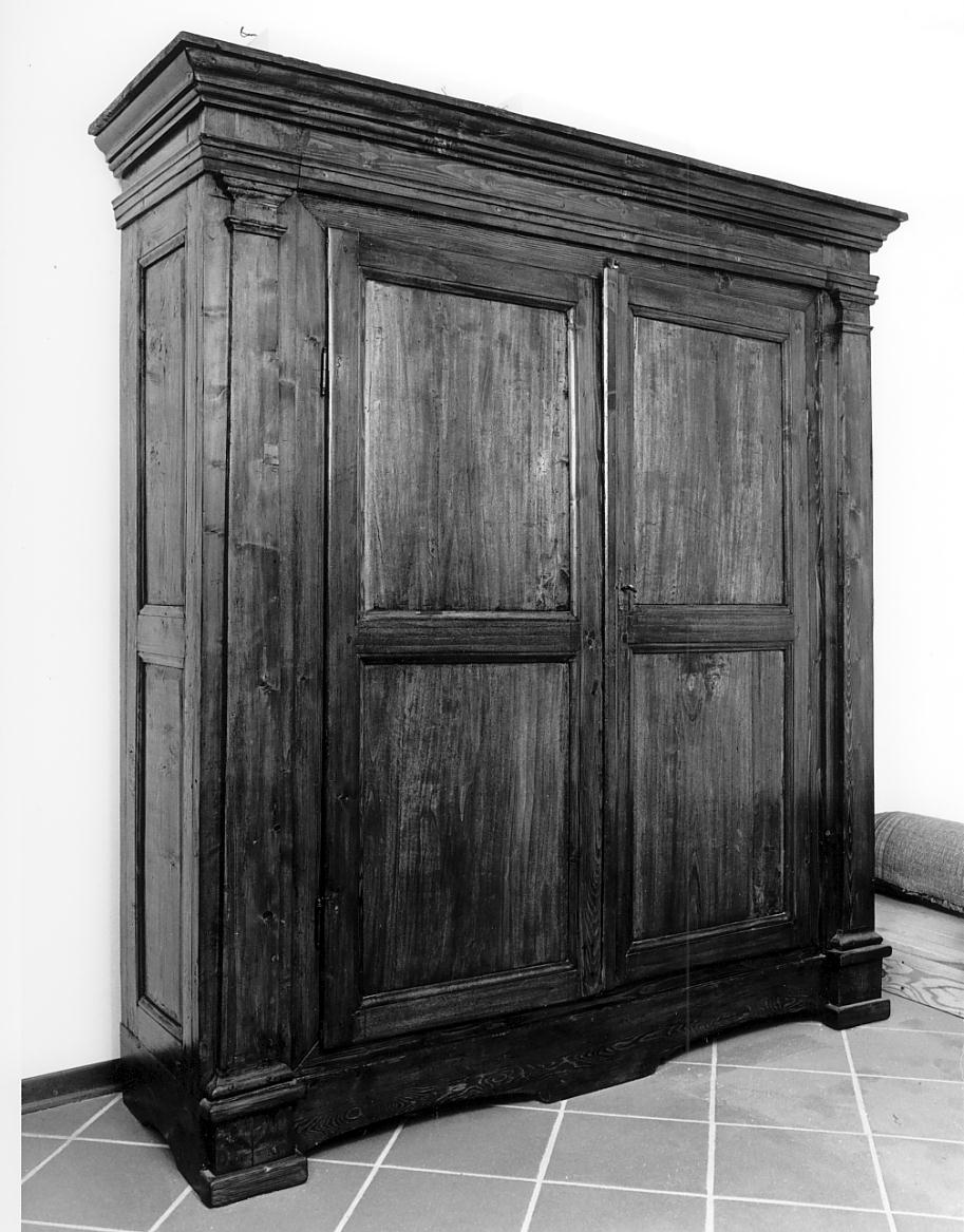 armadio, opera isolata - bottega cremonese (sec. XIX)
