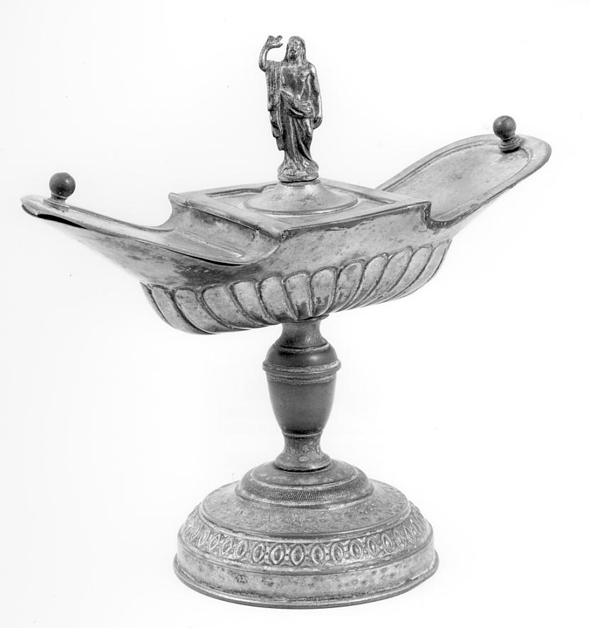 navicella portaincenso, opera isolata - produzione lombarda (sec. XIX)