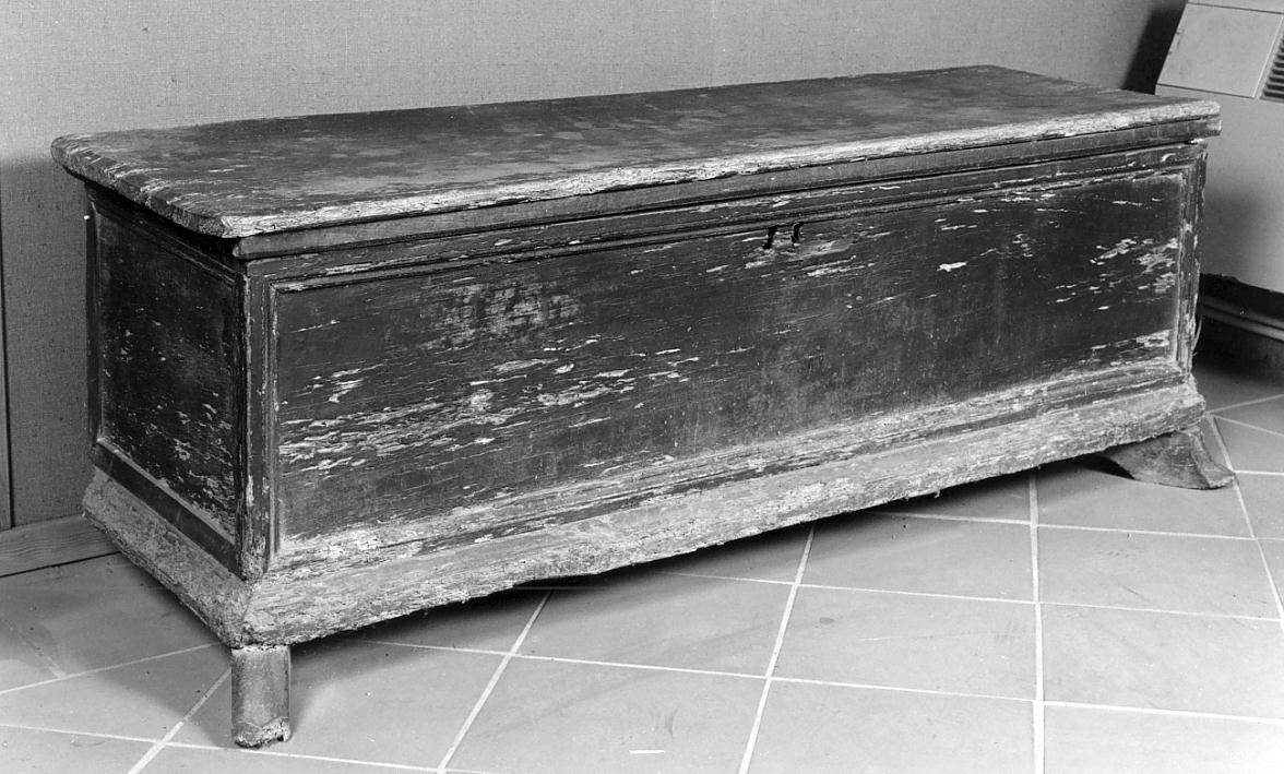 cassapanca, opera isolata - bottega cremonese (sec. XIX)